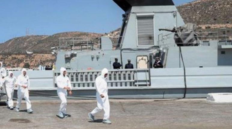 "African Lion 2021": Une opération de décontamination au port militaire d'Agadir